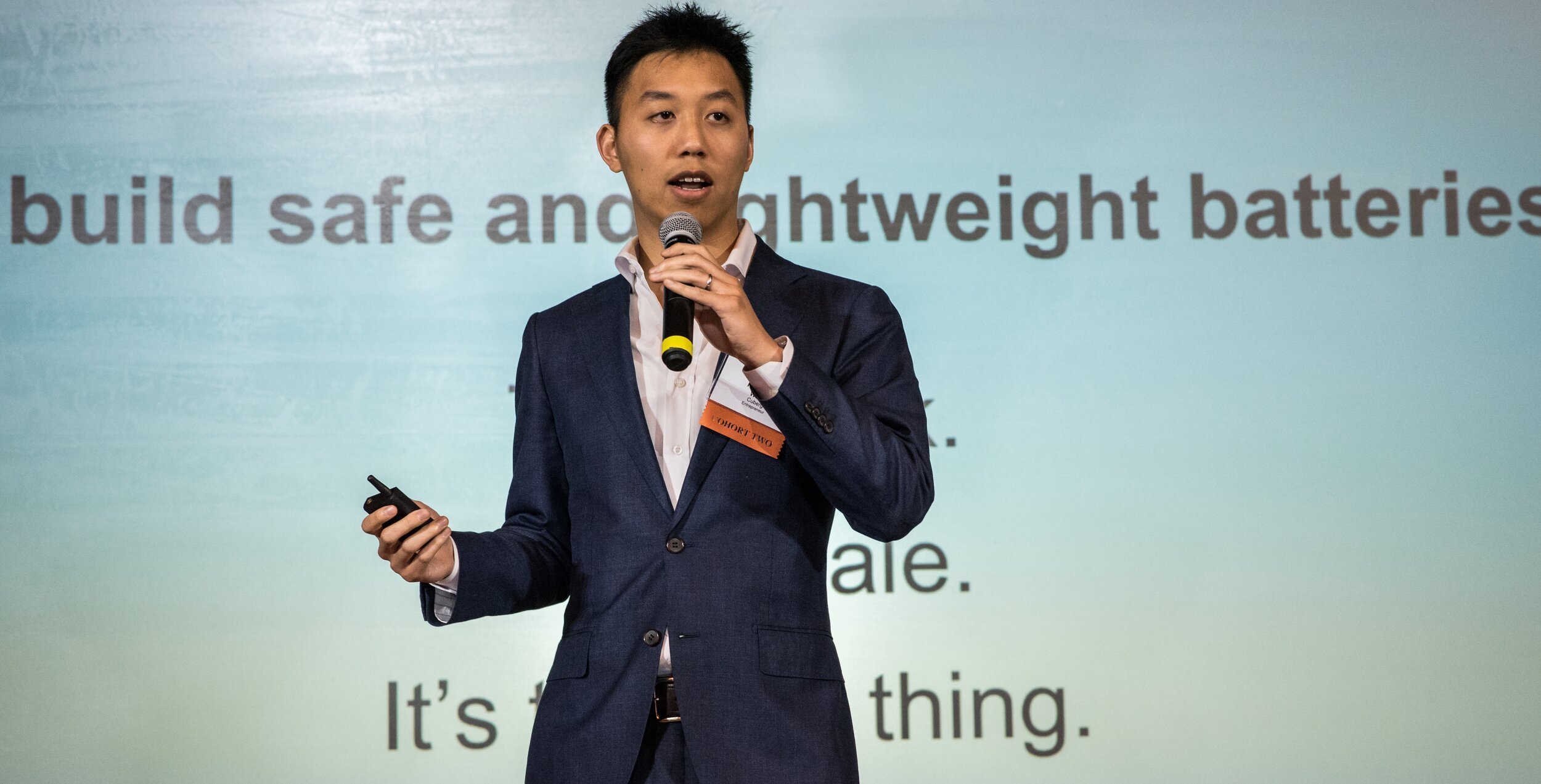 Richard Wang presenting at our annual Activate event, 2017