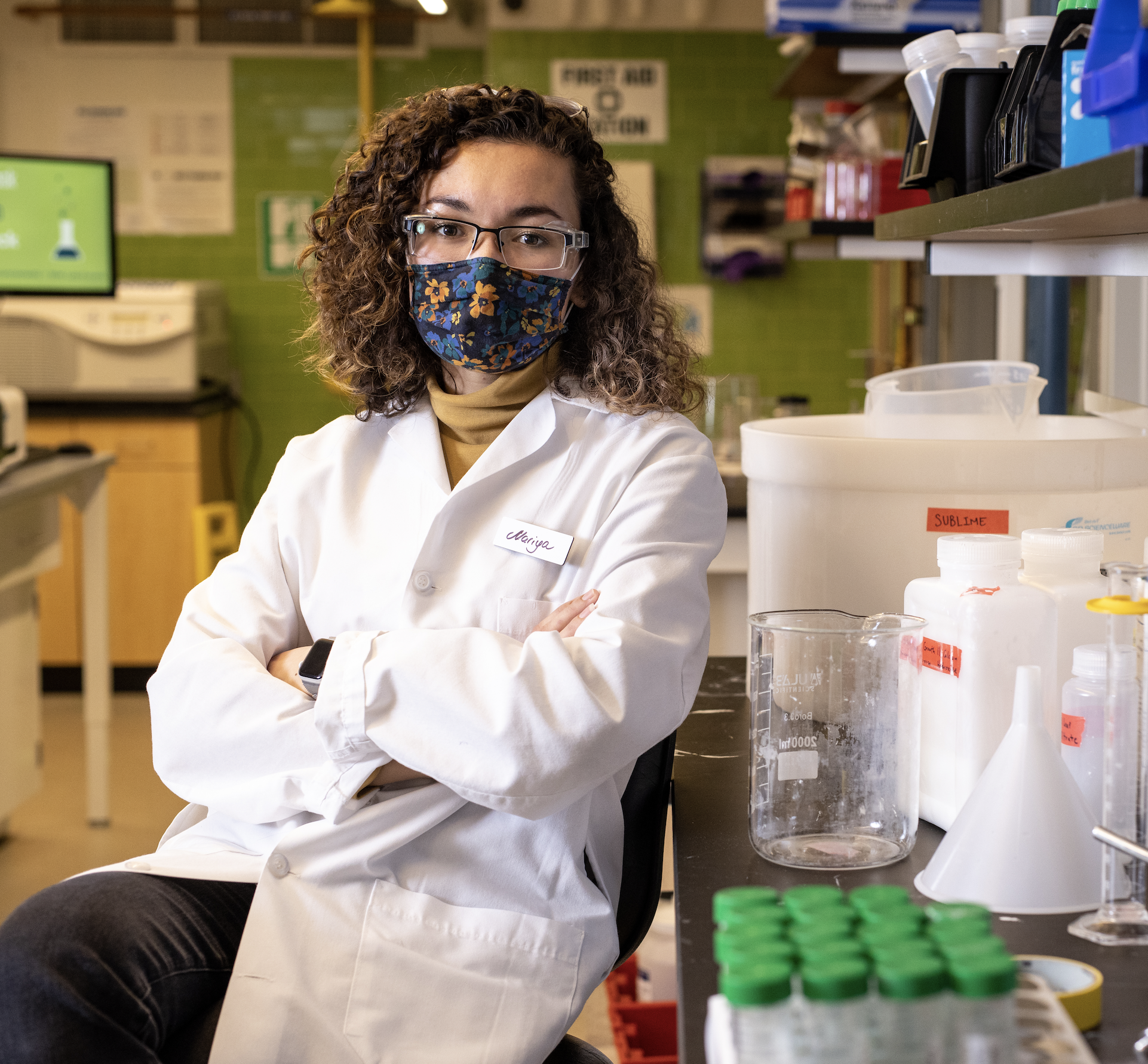 Sublime Systems research scientist Mariya Layurova. Photo: Matt Andrew
