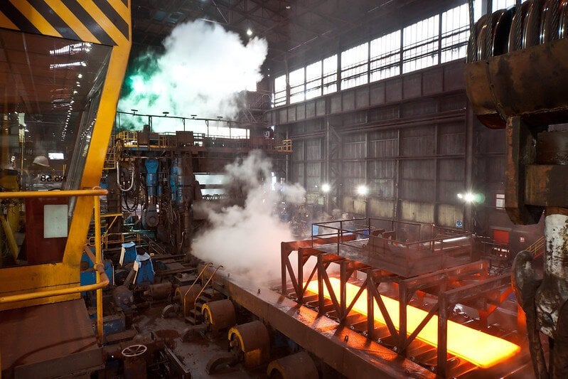 Steel plant. Photo: Ben Cooper
