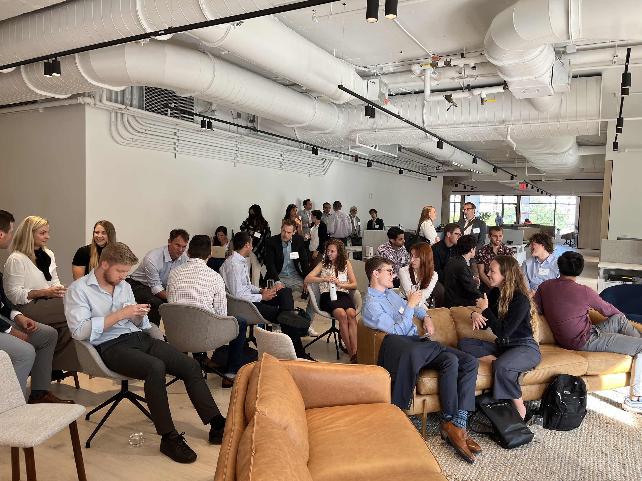  Activate Fellows convene at the Capricorn Investment Group office. 
