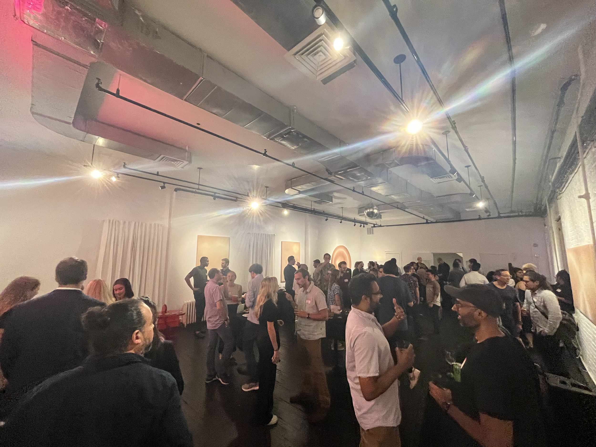 Members of the climate-tech ecosystem convene at a happy hour co-hosted by Activate and SOSV. 