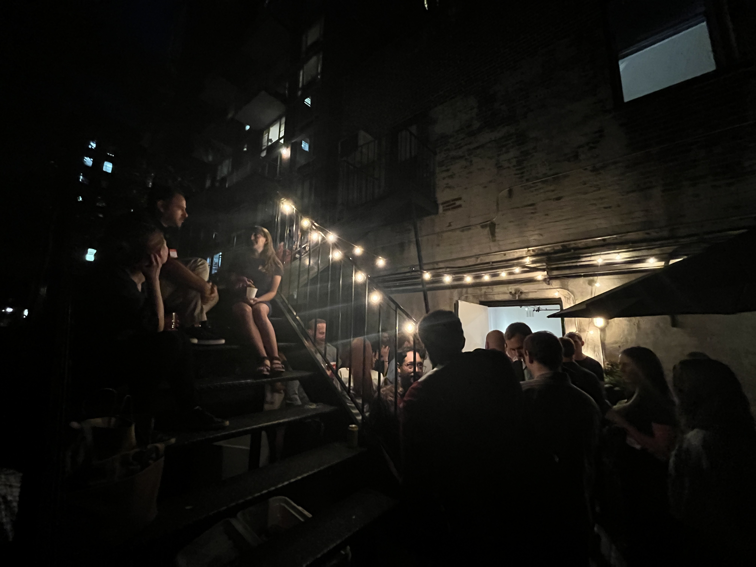  Members of the climate-tech ecosystem convene at a happy hour co-hosted by Activate and SOSV. 